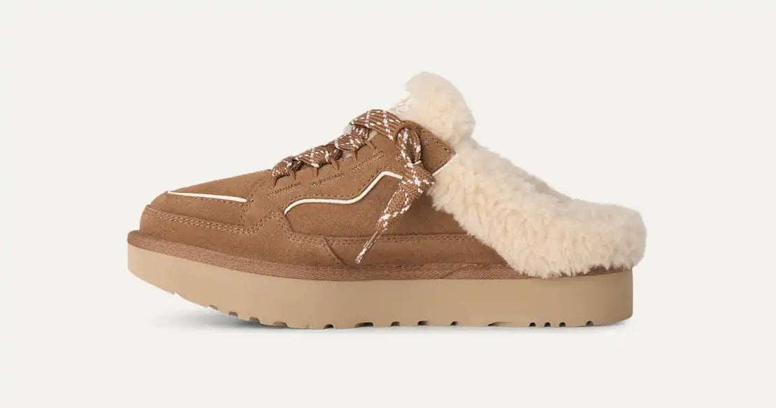 UGG Lowmel  Mule Chestnut Color